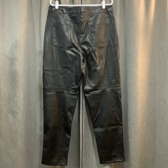 Joe Fresh Faux Leather Pants (NWOT) - Picture 2 of 2